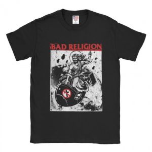 T-Shirt Baju Kaos Anak Band Bad Religion Atomic Jesus