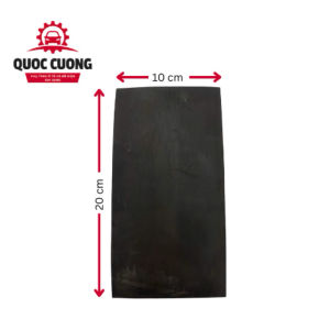 TẤM CAO SU BỐ BĂNG TẢI DÙNG CHỐNG RUNG KÊ CHÂN MÁY DÀY 15mm (GIÁ BÁN THEO CÁI)