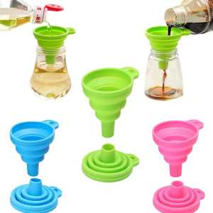 Corong Karet Mini Corong Corong Minyak Lipat Corong Air Corong Lipat Corong Serbaguna