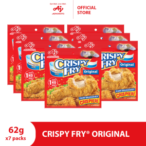 CRISPY FRY® ORIG 62g pack of 7 Breading Mix for Chicken