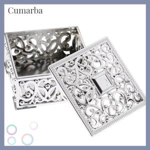 [Cumarba] Plastic Treasure Trinket Box Square Candy Box Treasure Chest Wedding Favor Box