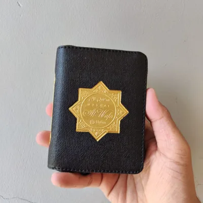Alquran Kecil Resleting Al-Wafa A7 Resleting Rasm Utsmani Standar Indonesia