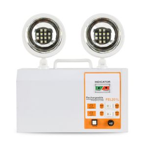 VERMILL Double Head Emergency Light Wall-Mounted 3W Power Fire Emergency Light  Automatic Lighting LED Emergency Light Corridor Lighting
