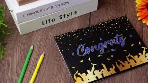 ReliThick 2025 Graduation Fireworks 3D Pop Up Greeting Card: Celebrate High School & University Graduates