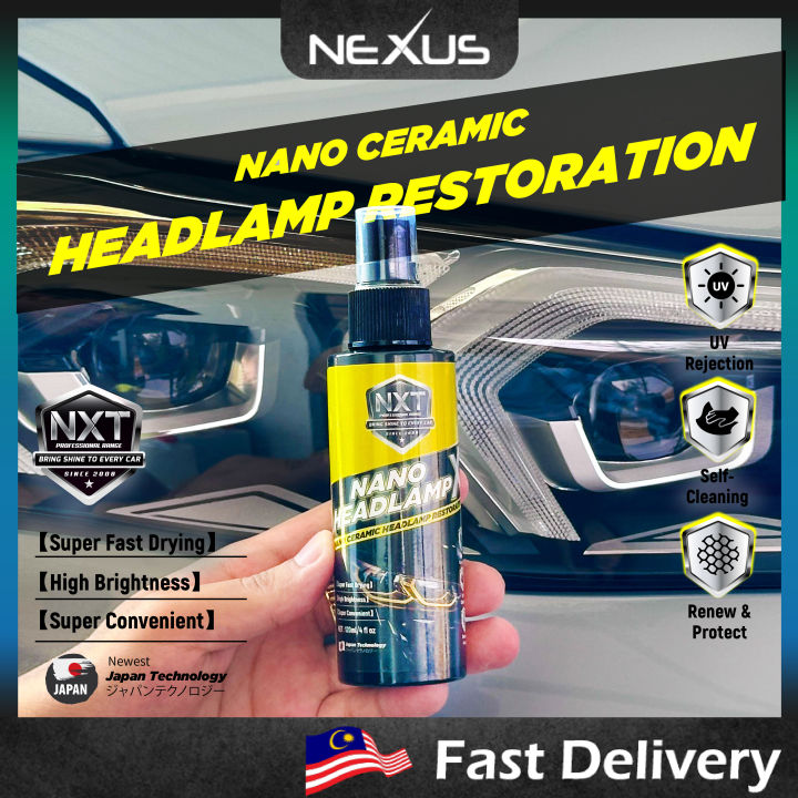 NXT Nano Headlamp Coating Headlamp Polish Headlamp Restoration Polish