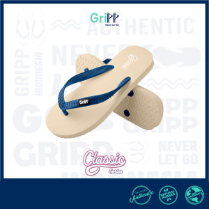 GriPP - Classic Khakis Blue Snorkel Sandal Jepit