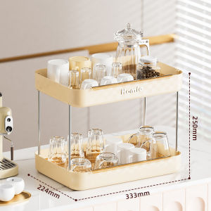 Cup Storage Rack Non-Slip Water Cup Rack Drain Tray Dustproof Home Desktop Tray