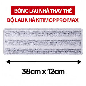 Bông Lau Nhà Thay Thế 38x12cm Dùng Cho Bộ Lau Nhà KITIMOP PRO MAX