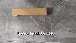 LZD  Black Curtain Rod Industrial Style Roman Rod Nordic Curtains Pole Curtain Track Roman Rod Modern malist