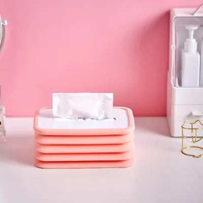 Kotak Tisu Lipat - Tissue Box Flexible - Tempat Tissue Serbaguna PREMIUMMART