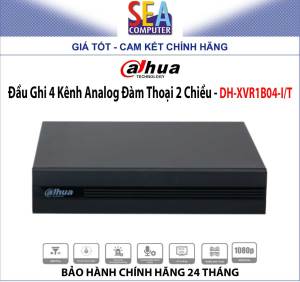 Đầu ghi Dahua Analog 4 kênh Đàm Thoại 2 Chiều - DH-XVR1B04-I/T