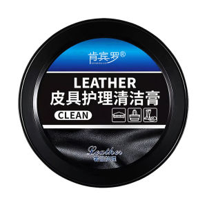 ✨Leather Cleaner Cream/Cleaning Agent/Cleaner Stain Remover/Easy Shine Deep Cleaning/Enhance Interior Dirt Resistance/Non-irritating Skin/Effective Removal/Increase/No Damage To Leather - Instantly Shines Car Leather Cleaner