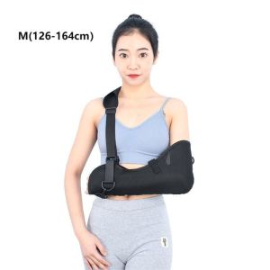 Arm Sling Gendongan Tangan Onemed Gendongan Tangan Patah Tulang Hitam Support Brace