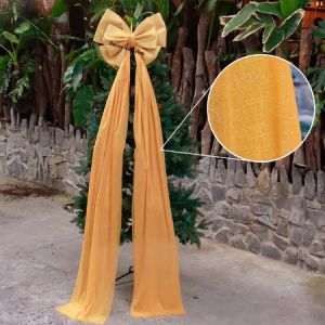 (Nhiều Màu) Nơ Voan Đuôi Dài 6 Cánh NCC13 Trang Trí Quán Tiệc Sự Kiện TTNTSS009