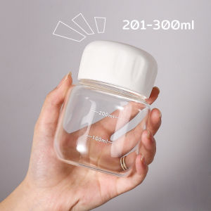 Pulchra ถ้วยน้ำแก้ว ถ้วยมิลค์เชค 300 มล แก้วกาแฟ ถ้วยกาแฟที่บ้าน ถ้วยเชคเกอร์ แก้วขนาดเล็กแบบพกพา Portable cup