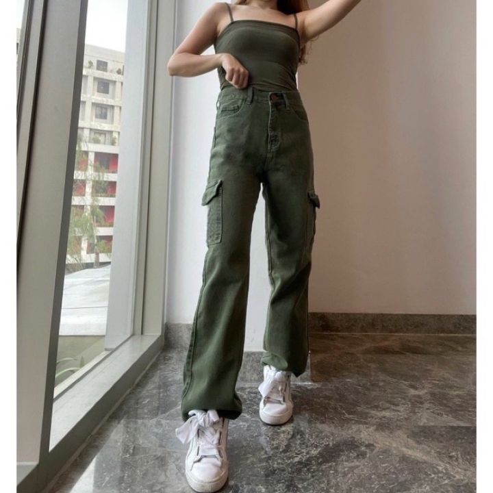 Celana Cargo Pants Wanita Kekinian Korean Style/Kargo Pants Wanita