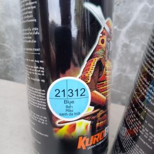 Pilok Cat Semprot Samurai Biru Muda /Biru Langit (21/312) isi 400ml Pylok Cat Samurai Paint Kurobushi