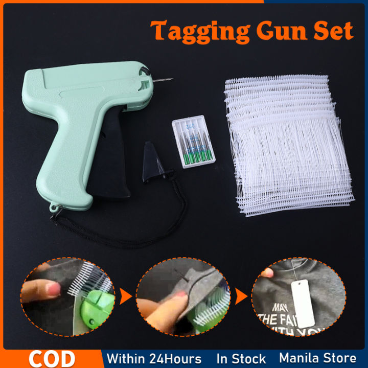 Clothing Tagging Gun with 1000 Standard Barbs and 5 Needles Clothes Retail  Price Tag Gun Set for Store Warehouse Consignment