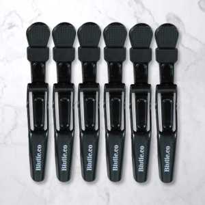 Jepit Rambut Salon Barber Hair Alligator Clip Grip 6PCS