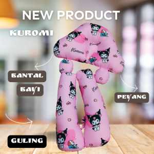 Bantal Bayi Stereotip / Bantal Bayi 2 In 1 /Bantal Bayi Peyang Bantal Anti Kaget Motip Terbaru Dino