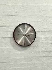 FFBH Solid Wood Wall Clock Silent Bedroom Wall Clocks Minimalist Modern Living Room Quartz Watch Luxury Noiseless Vintage Home Decor Q9Z6P