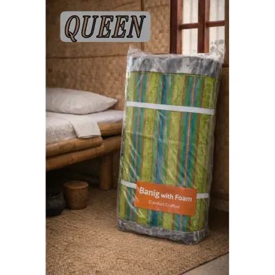 Foldable Foam with Banig Single Double Family Queen