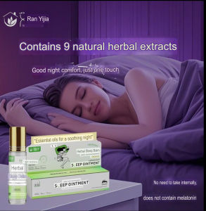 [ SET 3 CHAI ] Tinh Dầu Thảo Dược Thiên Nhiên Giấc Ngủ Đủ Giấc Lành Tính Giảm Căng Thẳng Cho Mọi Người