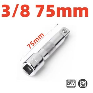 JIMEIXIAN01 50/100/150/250mm Socket Ratchet Wrench 1/4" 3/8" 1/2" Professional Extension Bar Hand Tool Drive Extension Bar