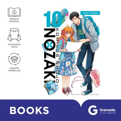 Komikus Shojo Nozaki 10 (Terbit Ulang) (Izumi Tsubaki)