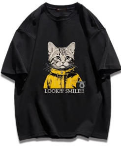 เสื้อยืดเด็กลายสัตว์ 100% ️ ผ้าฝ้ายนุ่มสบายและยืดหยุ่น  ไม่ง่ายที่จะเสียรูปไม่จางหาย