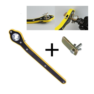 Kunci Pas Dongkrak Mobil Alat Kunci Besi Pemutar Dongkrak Bawaan Mobil Universal Mudah Naik Turun Menghemat Tenaga