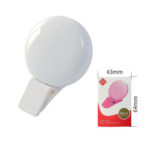 Ring Selfie Light Fill Light Rechargeable Cute LED Live Take Photo Flash Lights For Camera Phone