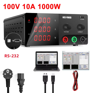 KUAIQU ระบบแหล่งจ่ายไฟไฟฟ้ากระแสตรง30V 60V 100V 20A 100A 30A ตั้งโปรแกรมได้