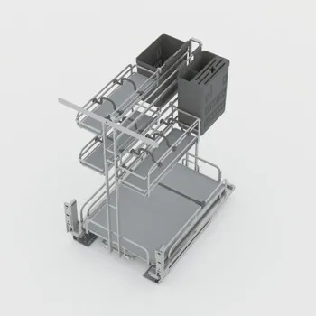 Rổ gia vị dao thớt Hafele Omero 595.00.803/595.00.804/595.00.805 - sơn phủ nano - BST