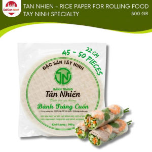 Tan Nhien Rice paper for rolling food 22cm 500gr - Tay Ninh specialty