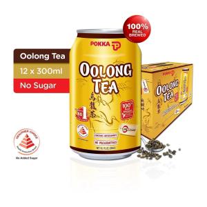 Pokka Oolong Tea No Sugar (12 x 300ML)