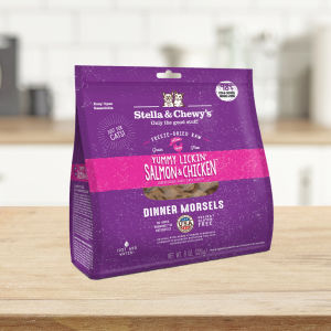 Stella & Chewys Freeze-Dried Raw Cat Dinner Morsels Dry Food 8oz / 18oz | 8 Unique Recipe