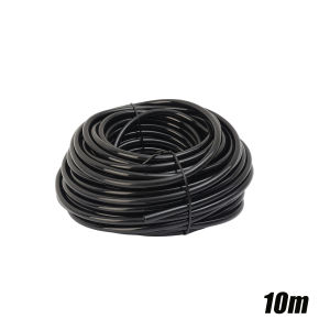 Polocat 1/4" Watering Hose Drip Pipe 4/7mm Gardening Micro Irrigation System Black Garden Watering System For Greenhouses10M/20M/30M