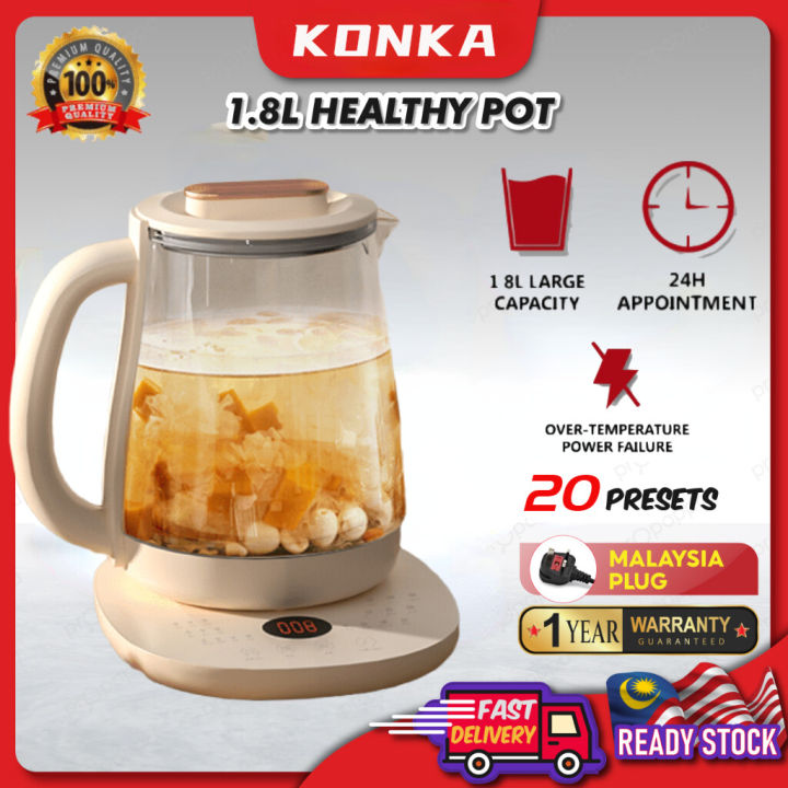 [2025 PROMO]KONKA 养生壶汤锅 Lopol Health Pot Glass