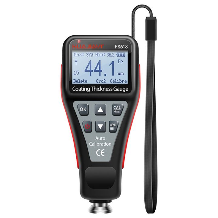FS618 Coating Thickness Gauge 01500Um Automotive Paint Film Thickness