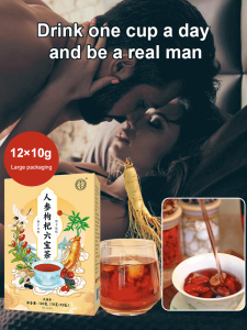[Must-have For Tough Guys] Ginseng And Wolfberry Six-treasure Tea