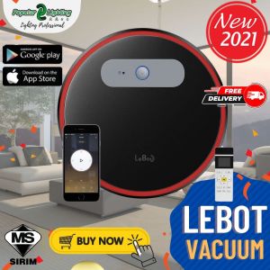 LEBOT Robot Vacuum APP REMOTE Smart Cleaning / Auto Recharge / SWEEP AND MOP / WIFI Intelligent M5 (M501-A / M501-B) 吸尘机