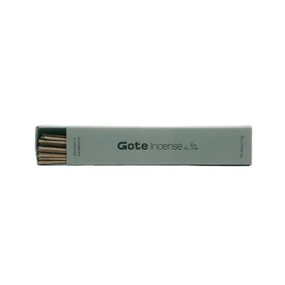 Gote Incense Sticks (50 Sticks) - Sandalwood & Geranium | Scented | Aromatic Aroma | Earthy | Relaxing | Stress Relief
