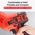 Mesin Reciprocating Saw Cordless Chainsaw Mesin Gergaji Besi Kayu Portable Gergaji Rantai Portable Handheld Saw with Rechargeable Battery for Wood Cutting/gergaji kayu super tajam/gergaji mesin kayu listrik/mesin potong kayu/gergaji multifungs. 