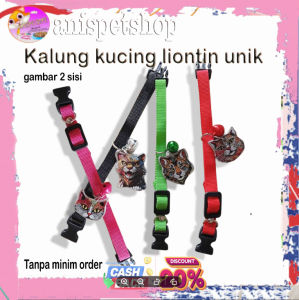 Kalung Kucing Custom Nama Dan Gambar Bisa Rekues Sesuai Keinginan Bisa Untuk Hewan Kecil Atau Besar Kastem