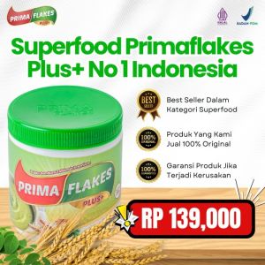 Primaflakes Makanan Sehat Untuk Asam Lambung Gerd Maag Original Asli Halal 280 Gram