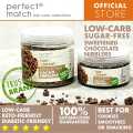 PerfectMatch Low-carb® I Low-carb Keto Dark Choco Droplets l Sugar-free. 
