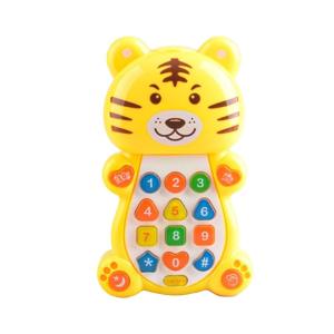 Colorful Animal Shaped Music Phone Learning Toy for Toddler Creativity Sensory Auditory Education Smartphone Toy