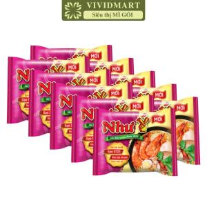 [SET 10 GÓI] - THIEN HUONG FOOD - Hủ tiếu Như Ý 2 vị: Nam Vang Chay Hủ tiếu ăn liền Như Ý Hủ tiếu gói Như Ý (60g/gói)