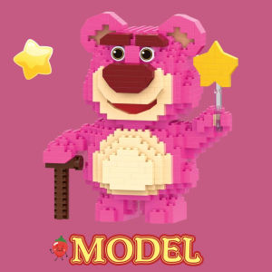 Nano Block Bricks Mainan Lotso Mainan Balok Susun Disney Mainan Anak Perempuan DIY 3D Puzzle
